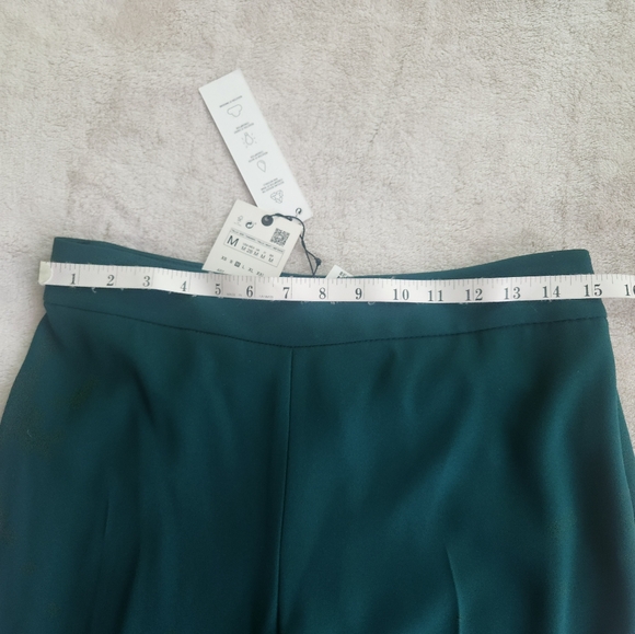 Zara flowy pants green sizes M, last one BNWT - Picture 5 of 10